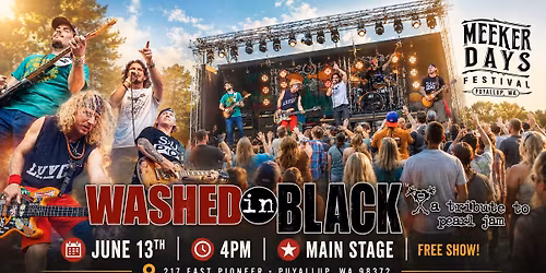 Washed in Black [Pearl Jam Tribute] at Meeker Days!