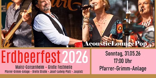 LateLounge4 | Erdbeerfest Gonsenheim, Pfarrer-Grimm-Anlage