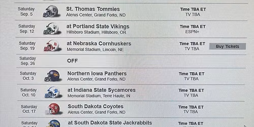 Southern Illinois Salukis vs. South Dakota State Jackrabbits