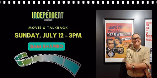 Rear Window - Movie & Talkback with Sam Shapiro