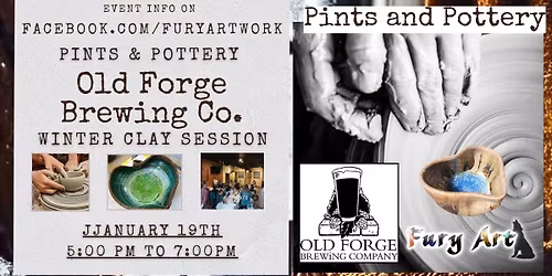 January Old Forge Brewing Pints and Pottery 