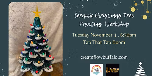 Ceramic Christmas Tree Painting Workshop