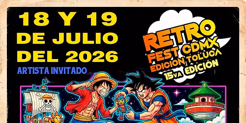 RETRO FEST CDMX - EXPO COLECCIONABLES RETRO 2026