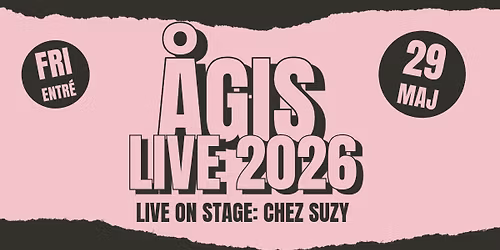 \u00c5GIS LIVE 2026 - CHEZ SUZY