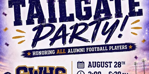 GWHS Tailgate Party