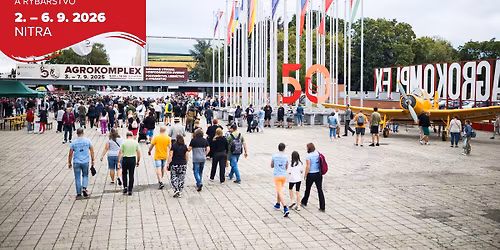 AGROKOMPLEX, AGROSAL\u00d3N, N\u00e1rodn\u00e1 v\u00fdstava hospod\u00e1rskych zvierat, Po\u013eovn\u00edctvo, lesn\u00edctvo a ryb\u00e1rstvo