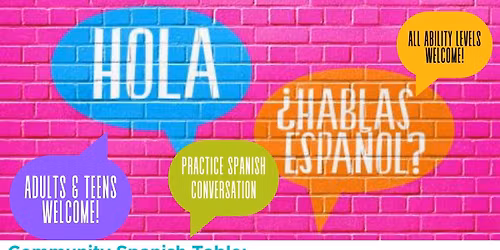 Community Spanish Table