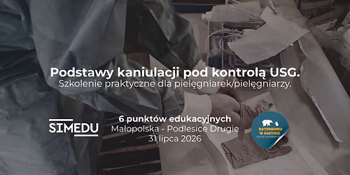 Podstawy kaniulacji pod kontrol\u0105 USG.