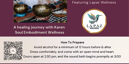 SCV Girlies Experience: Sound Bath with Karen Moreno