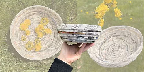 Paper Bowl Workshop with The Ghost Patch