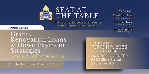 Grants, Reno Loans,  Down Payment Strategies: Closing the Affordability Gap