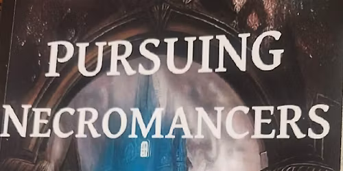 Book Reading With The Author, Rich Feitelberg. Readin Pursuing Necromancers