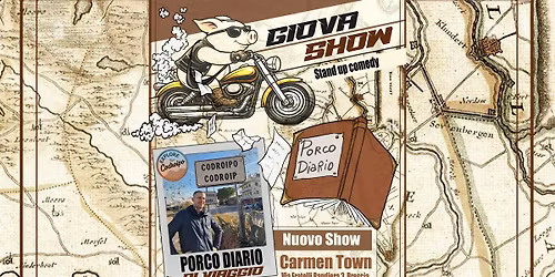 GIOVASHOW - STAND UP COMEDY | LIVE @ CARMEN TOWN BRESCIA