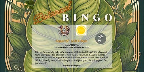 Botanical Bingo