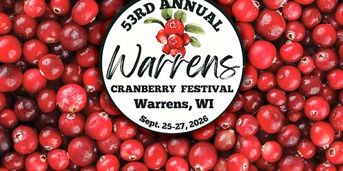 53rd Annual Warrens Cranberry Festival -- Bus Trip