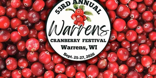 53rd Annual Warrens Cranberry Festival -- Bus Trip