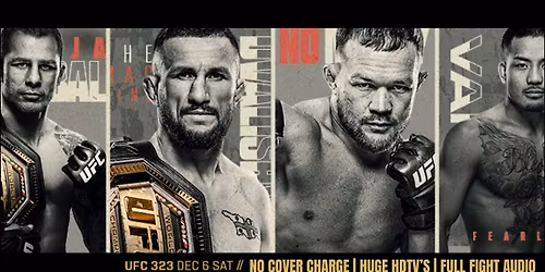 UFC 323: Dvalishvili vs. Yan 2,  Watch Party at Sage Whittier