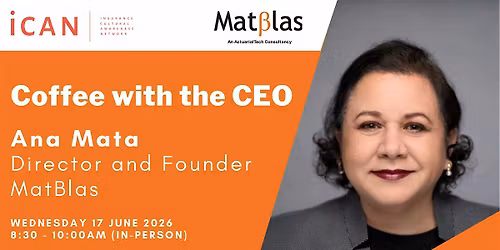 iCAN Coffee with the CEO with Ana Mata at MatBlas
