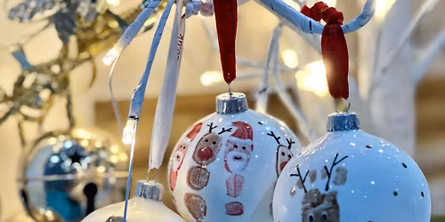 Personalised hand\/foot print baubles, ceramic gifts