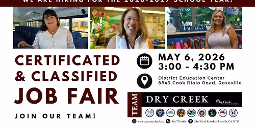 Dry Creek Certificated and Classified Job Fair