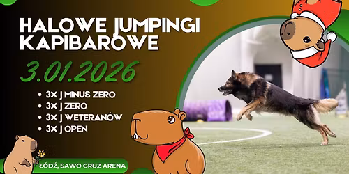 Halowe Jumpingi KAPIBAROWE- Treningowe zawody agility, \u0141\u00f3d\u017a