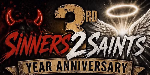 Sinners2Saints 3-year anniversary