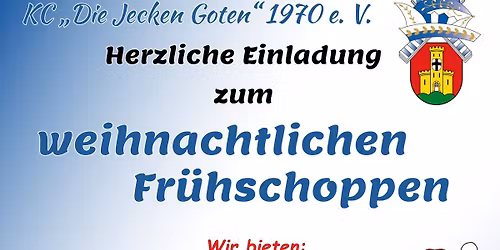 Weihnachtlicher Fr\u00fchschoppen 