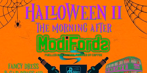 Halloween II : Fords & Fry Ups