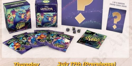 Lorcana Attack of the Vine Prerelease