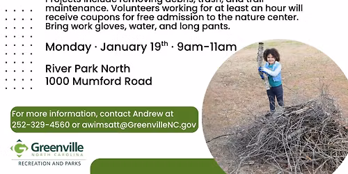 MLK Day of Service at River Park North