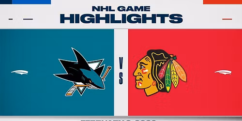 Chicago Blackhawks vs. San Jose Sharks