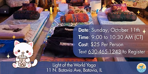 KUNDALINI YOGA & SOUND HEALING WITH LAURA & JENNY!!