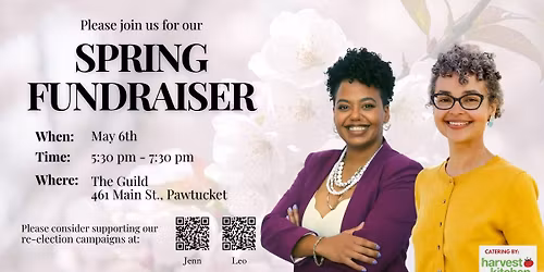 Spring Fundraiser: Reps. Felix and Stewart