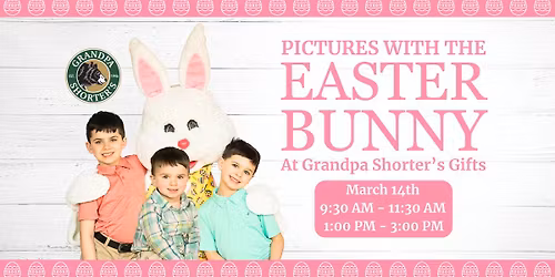 Pictures With The Easter Bunny - Downtown Petoskey (3\/14\/26)