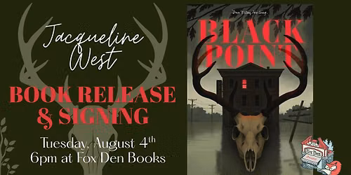Jacqueline West Book Release & Signing at Fox Den Books