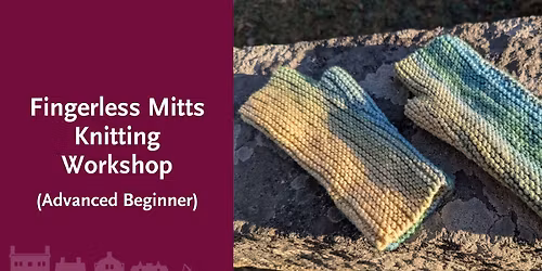 Fingerless Mitts Knitting Workshop (Advanced Beginner)