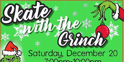 Skate with the Grinch