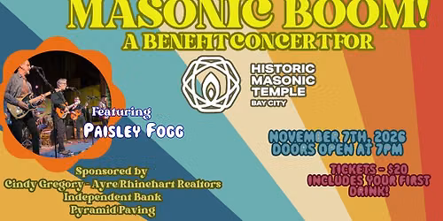MaSonic Boom! Benefit Concert 2026