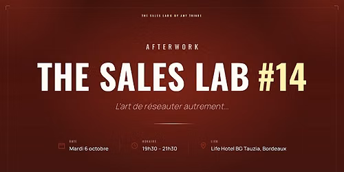 Afterwork The Sales Lab #14