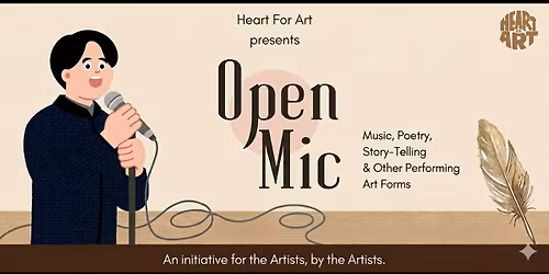 Open Mic : Heart for Art
