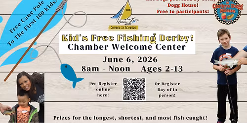 Kid's Free Fishing Derby!