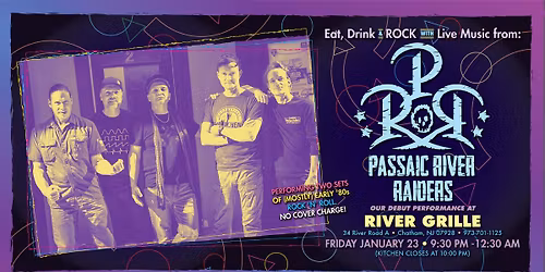 Passaic River Raiders--LIVE at River Grille 1\/23\/26