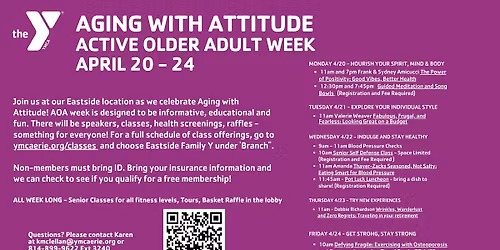 Active Older Adult Week - Eastside Y