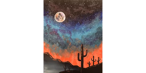 Starry Southwest Galaxy - Paint and Sip in Chicago | Classpop!\u2122