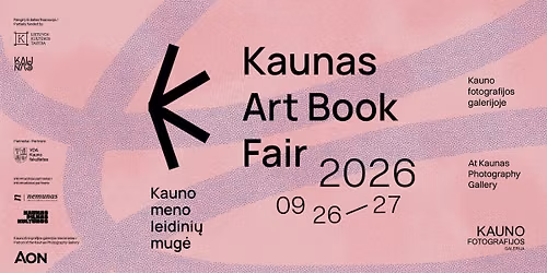 KAUNAS ART BOOK FAIR 2026 \u258c  KAUNO MENO LEIDINI\u0172 MUG\u0116 2026