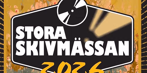 Stora Skivm\u00e4ssan i Solnahallen 26e sept 2026
