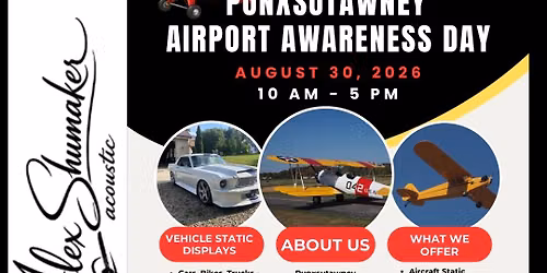 Alex Shumaker Acoustic at Punxsutawney Airport Awareness Day
