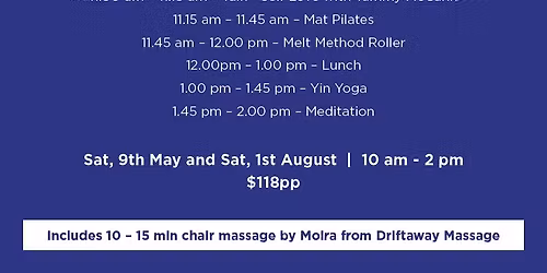 Rest & Restore Retreat - August