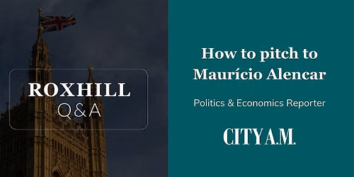 Q&A: How to pitch to Maur\u00edcio Alencar at City AM