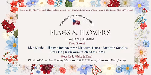 Flags & Flowers: Honoring 250 Years of America